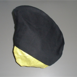 【平安調烏帽子】チャーポ1型【黒・58cm・綿】